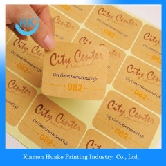 impressão de etiquetas de papel adesivo