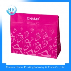 Empacotamento cosmético do saco de papel do hotsell da fábrica Huake Printing