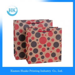 Saco de papel barato da fábrica / saco de compras / saco do presente Huake Printing