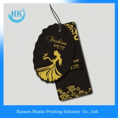 Vestuário / Vestuário Paper Hang Tag Huake Printing