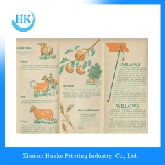 Folheto colorido de impressão animal Huake Printing