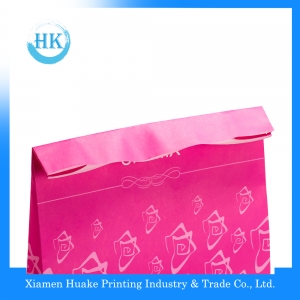 Empacotamento cosmético do saco de papel do hotsell da fábrica 